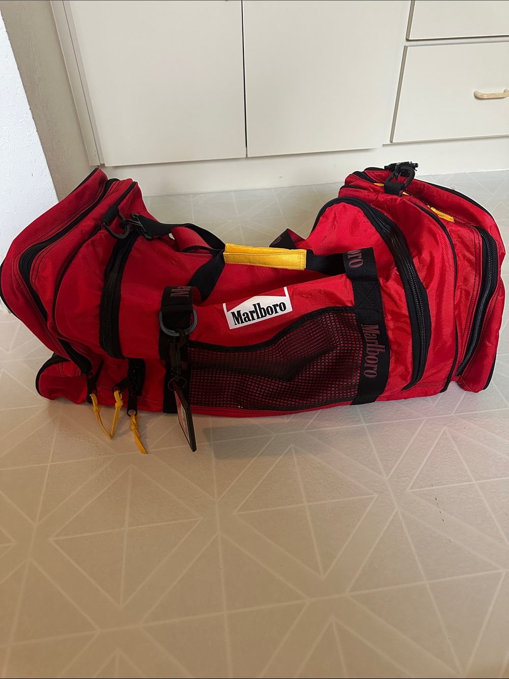 Vintage Marlboro Adventure Team Duffle Bag